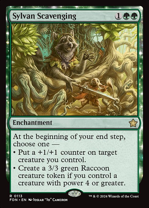 Sylvan Scavenging (113) [Foundations]