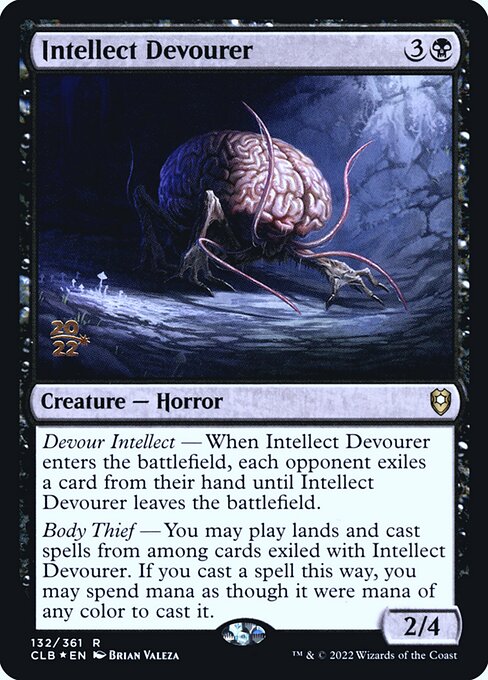 Intellect Devourer (132s) [Battle for Baldur's Gate Promos]