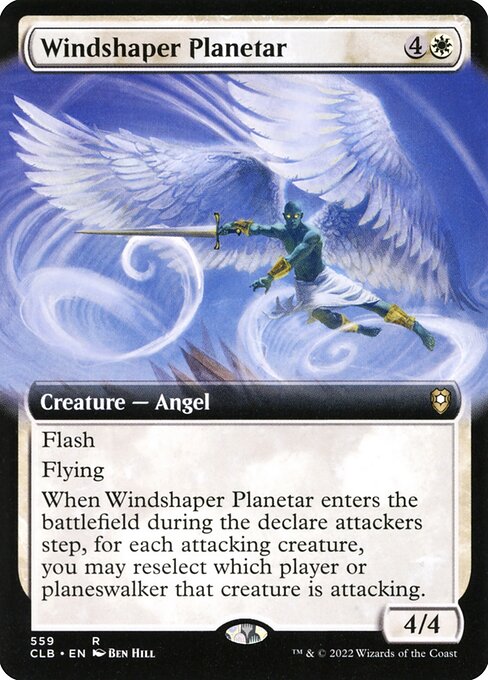 Windshaper Planetar (559) [Commander Legends: Battle for Baldur's Gate] [Extended Art]