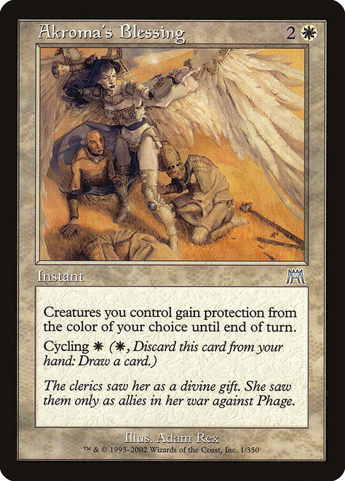 Akroma's Blessing (1) [Onslaught]