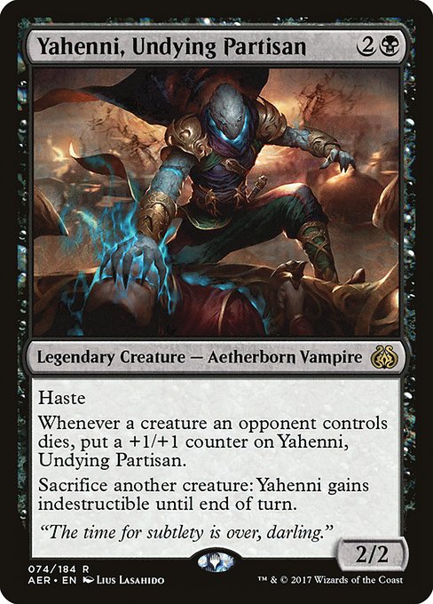 Yahenni, Undying Partisan (74) [Aether Revolt]