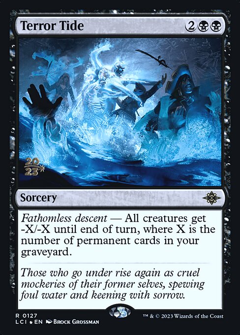 Terror Tide (127s) [The Lost Caverns of Ixalan Promos]