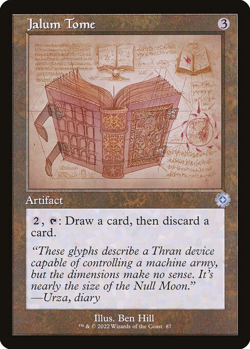 Jalum Tome (87) [The Brothers' War Retro Artifacts]