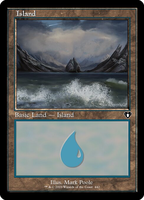 Island (442) [Commander Masters]