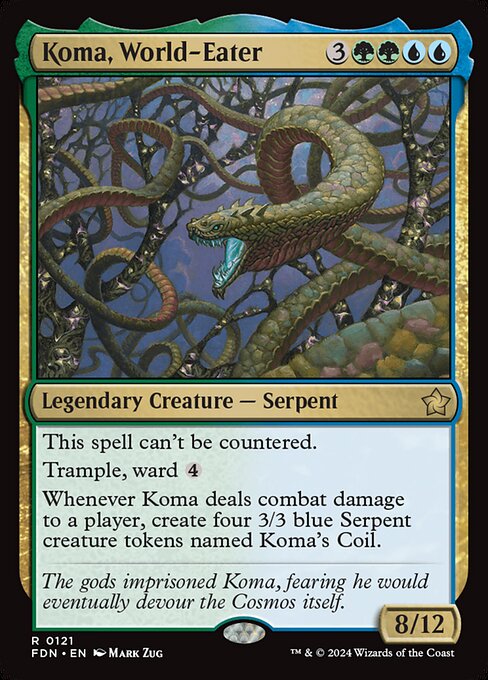 Koma, World-Eater (121) [Foundations]