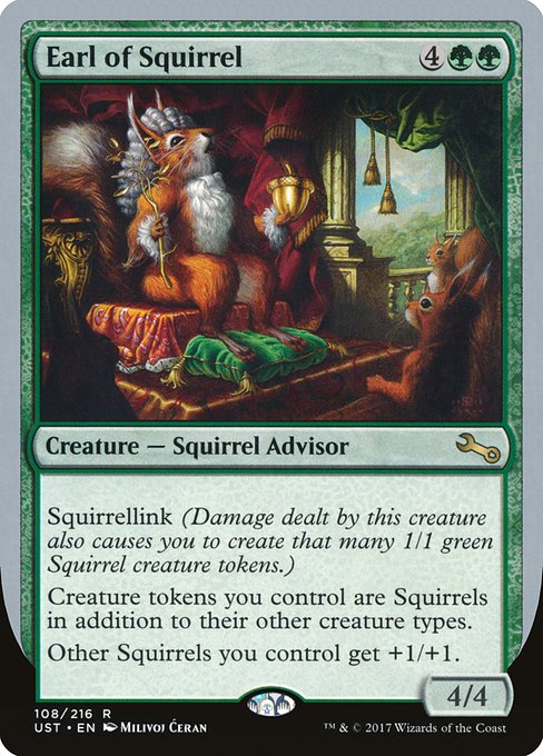Earl of Squirrel (108) [Unstable]