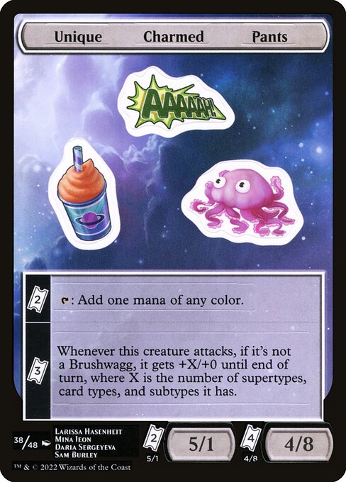 Unique Charmed Pants (38) [Unfinity Sticker Sheets]