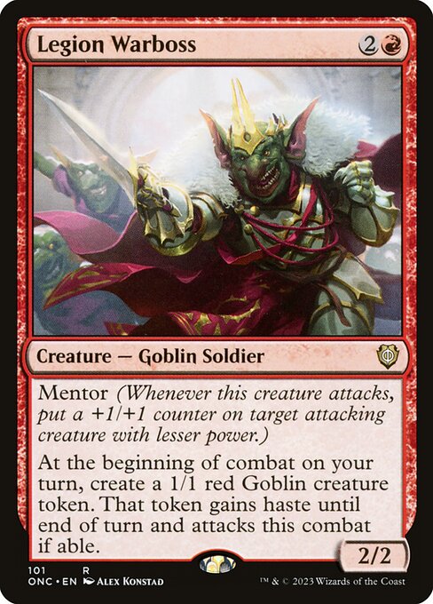 Legion Warboss (101) [Phyrexia: All Will Be One Commander]