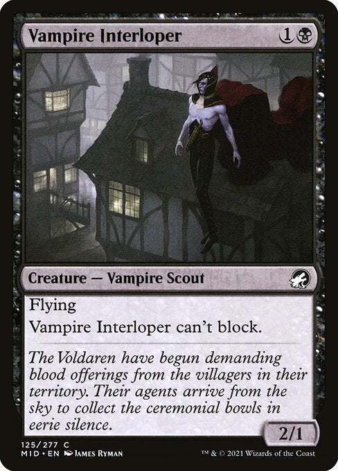 Vampire Interloper (125) [Innistrad: Midnight Hunt]