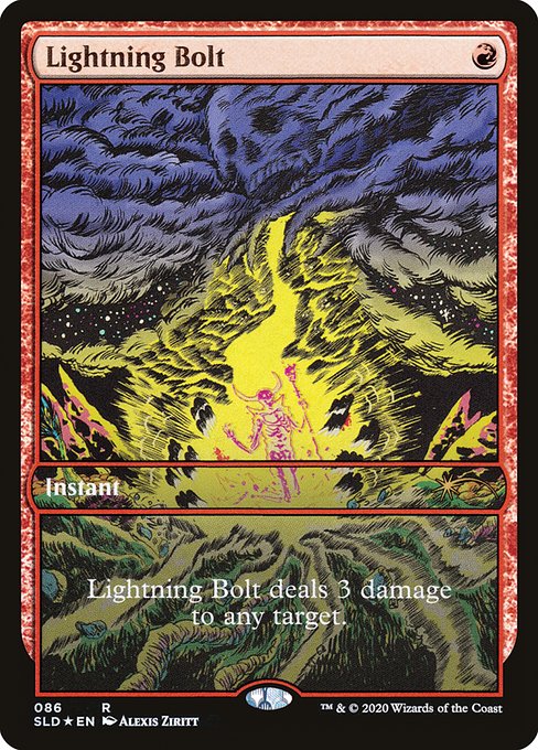 Lightning Bolt (86) [Secret Lair Drop]