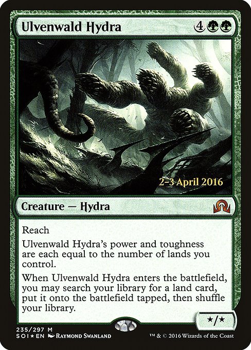 Ulvenwald Hydra (235s) [Shadows over Innistrad Promos]