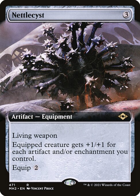 Nettlecyst (471) [Modern Horizons 2] [Extended Art]