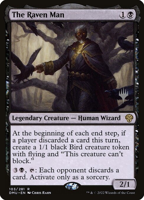 The Raven Man (103p) [Dominaria United Promos]