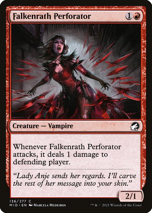 Falkenrath Perforator (136) [Innistrad: Midnight Hunt]