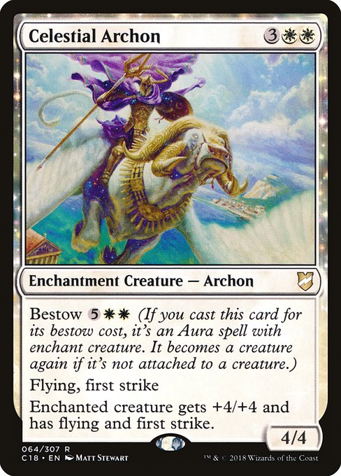 Celestial Archon (64) [Commander 2018]