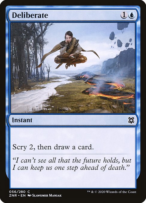Deliberate (56) [Zendikar Rising]