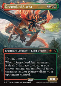 Dragonlord Atarka // Dragonlord Atarka (1970) [Secret Lair Drop]