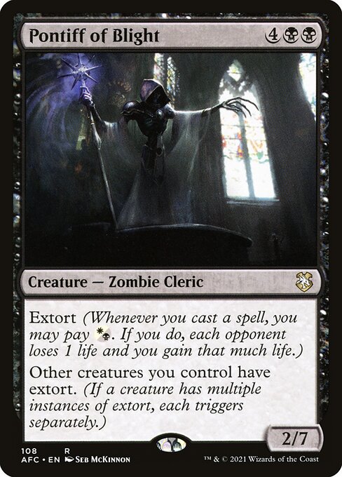 Pontiff of Blight (108) [Forgotten Realms Commander]
