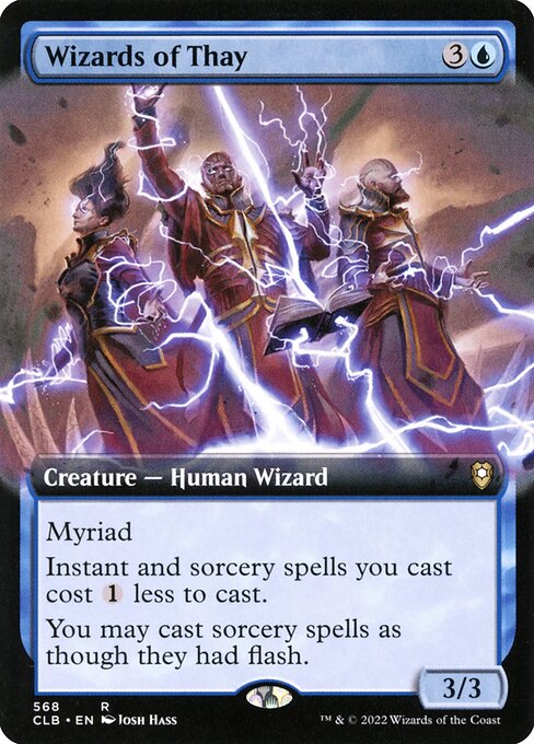 Wizards of Thay (568) [Commander Legends: Battle for Baldur's Gate] [Extended Art]