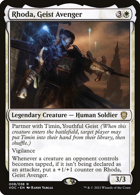 Rhoda, Geist Avenger (8) [Crimson Vow Commander]