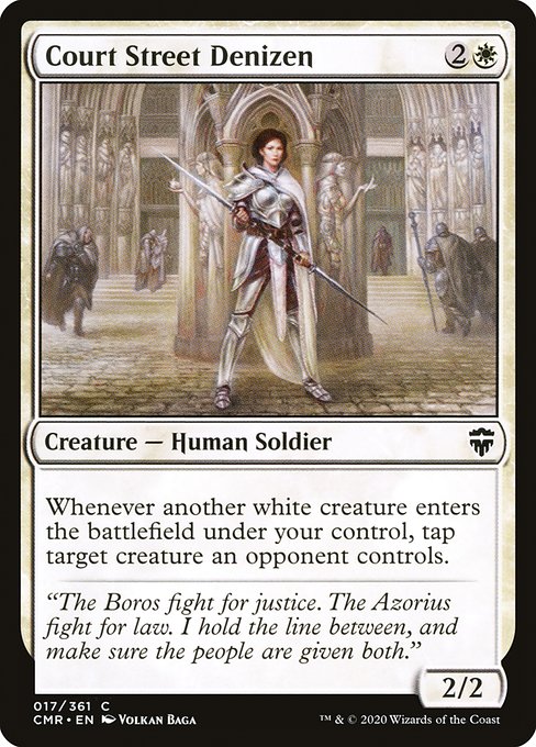 Court Street Denizen (17) [Commander Legends]