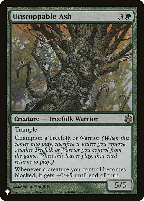 Unstoppable Ash (MOR-137) [The List]