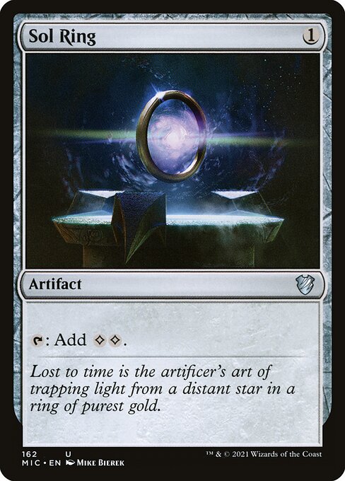 Sol Ring (162) [Midnight Hunt Commander]