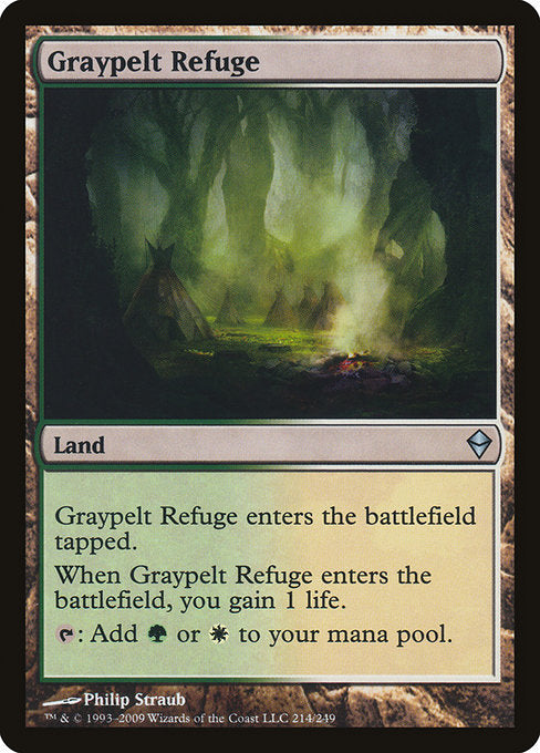 Graypelt Refuge (214) [Zendikar]