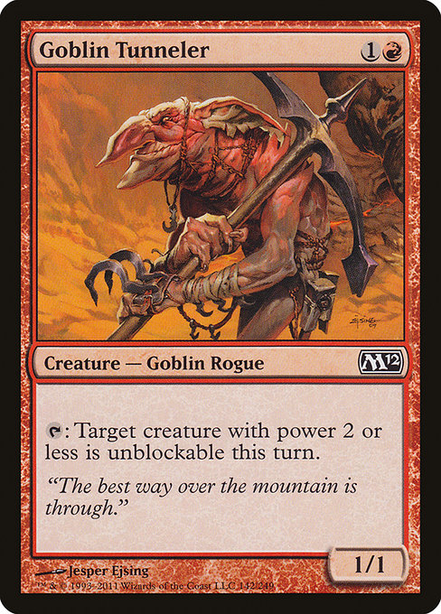 Goblin Tunneler (142) [Magic 2012]