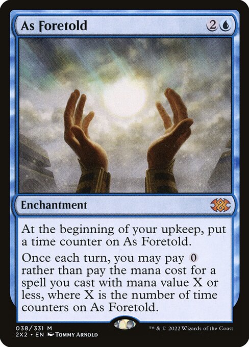 As Foretold (38) [Double Masters 2022]