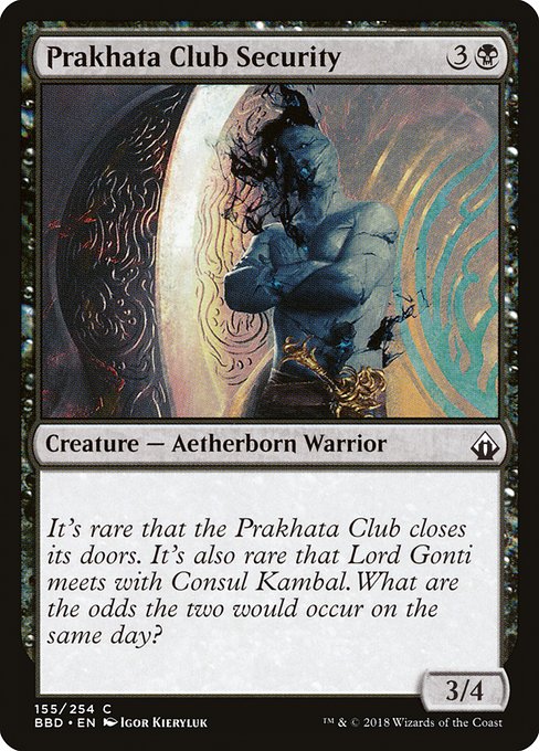 Prakhata Club Security (155) [Battlebond]