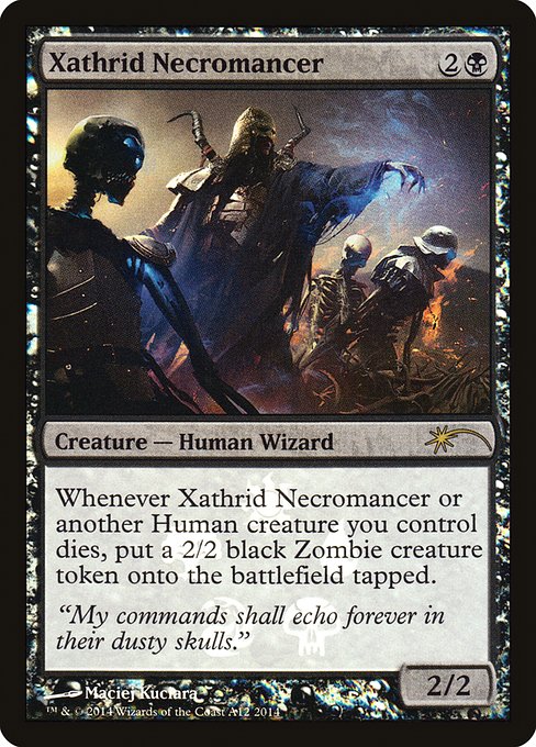 Xathrid Necromancer (A12) [Magic 2014 Promos]
