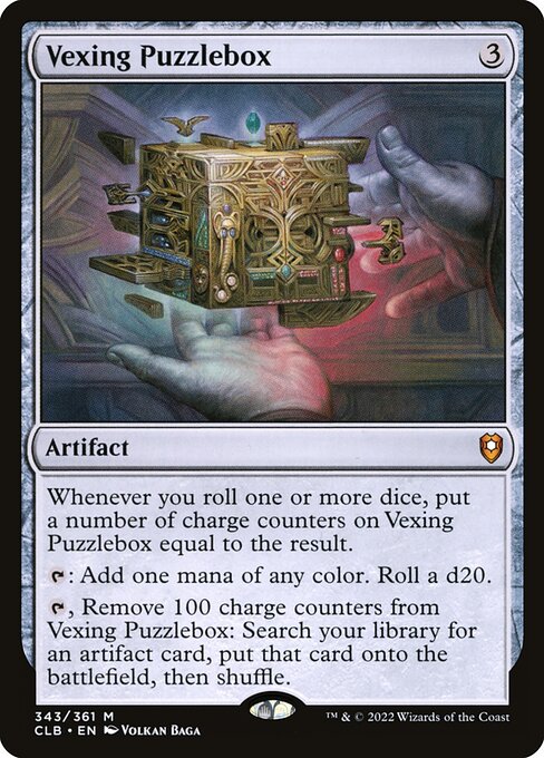 Vexing Puzzlebox (343) [Commander Legends: Battle for Baldur's Gate]
