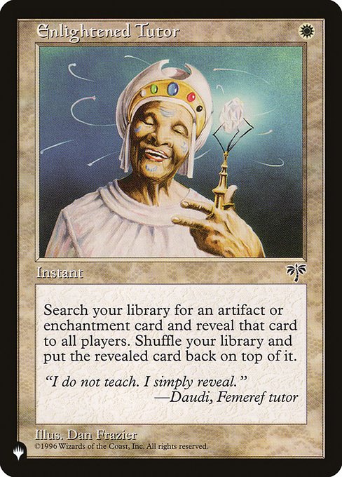 Enlightened Tutor (MIR-14) [The List]