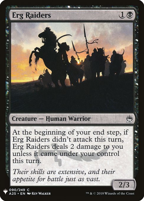 Erg Raiders (A25-90) [The List]