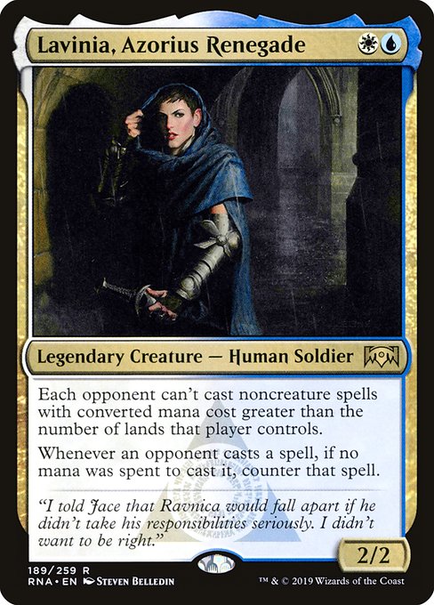Lavinia, Azorius Renegade (189) [Ravnica Allegiance]