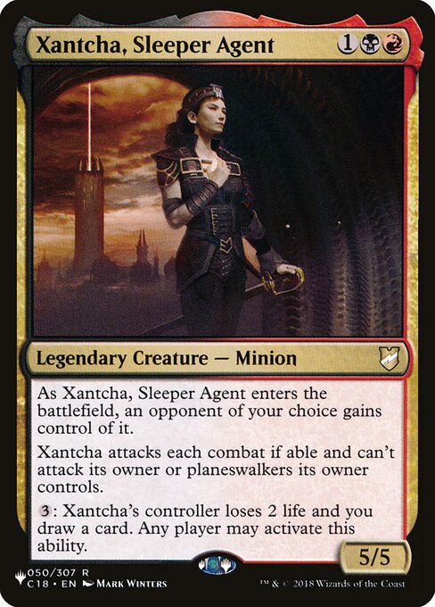 Xantcha, Sleeper Agent (C18-50) [The List]