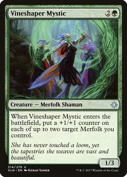 Vineshaper Mystic (214) [Ixalan]