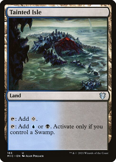 Tainted Isle (183) [Midnight Hunt Commander]