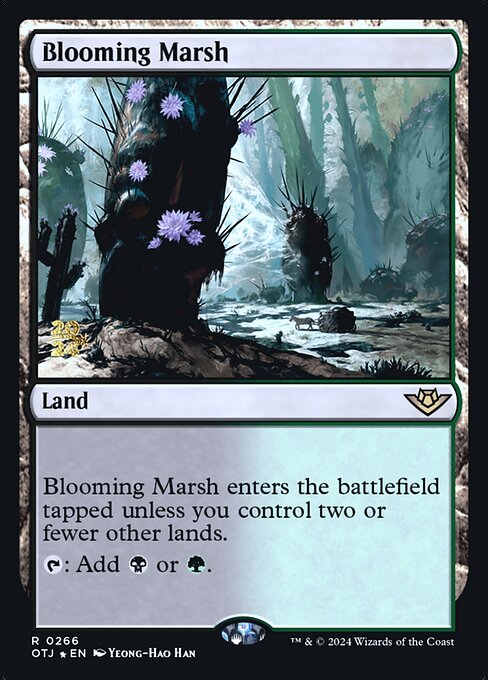 Blooming Marsh (266s) [Outlaws of Thunder Junction Promos]