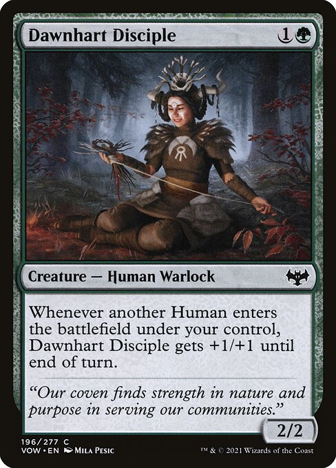 Dawnhart Disciple (196) [Innistrad: Crimson Vow]