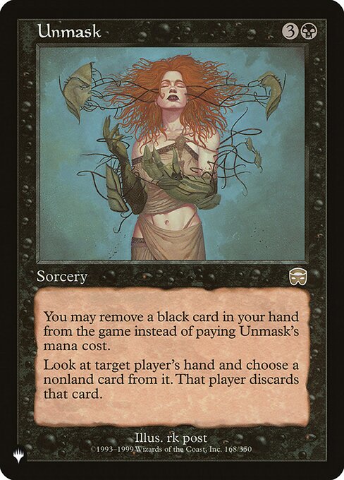 Unmask (MMQ-168) [The List]