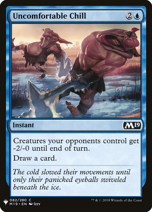 Uncomfortable Chill (M19-82) [The List]