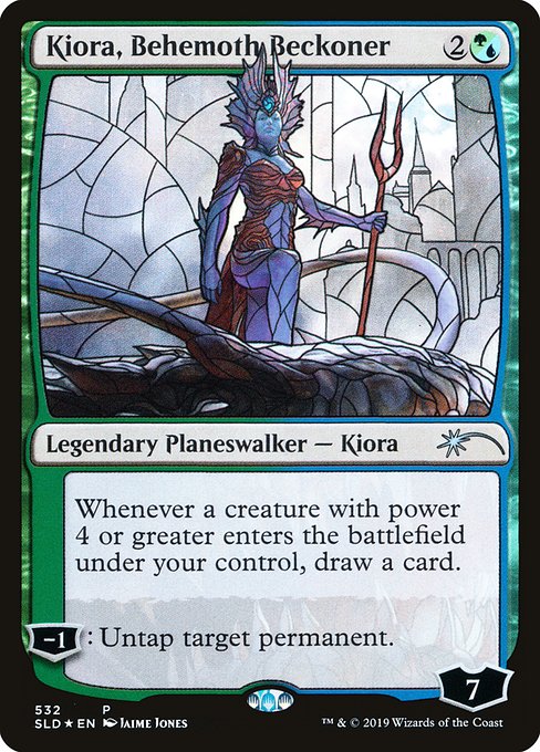Kiora, Behemoth Beckoner (532) [Secret Lair Drop]