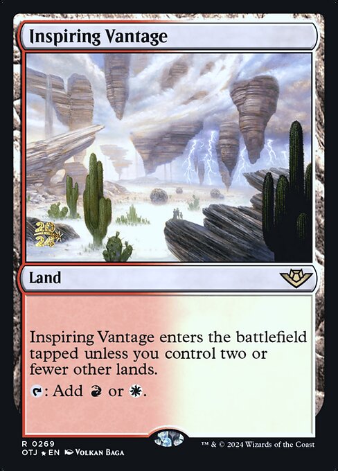 Inspiring Vantage (269s) [Outlaws of Thunder Junction Promos]