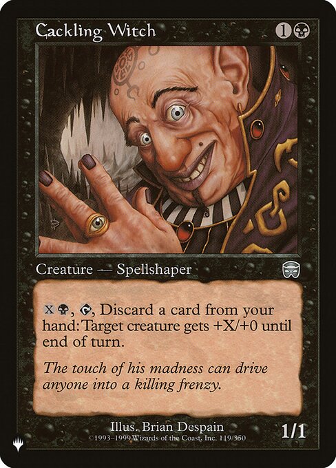 Cackling Witch (MMQ-119) [The List]