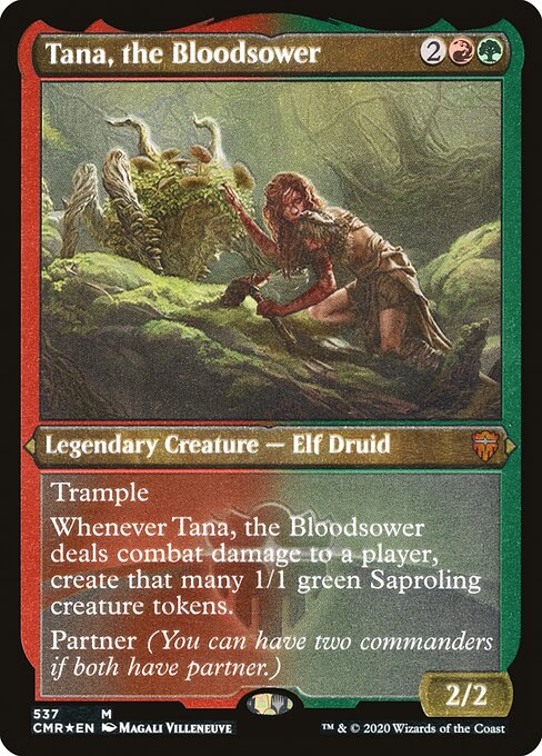 Tana, the Bloodsower (537) [Commander Legends] [Etched]