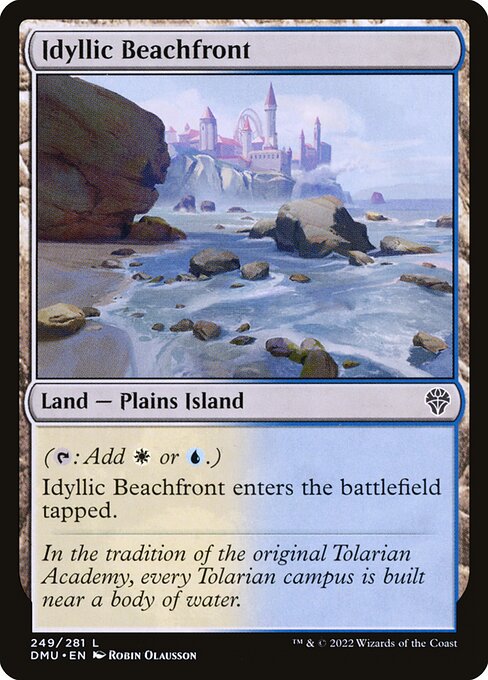 Idyllic Beachfront (249) [Dominaria United]