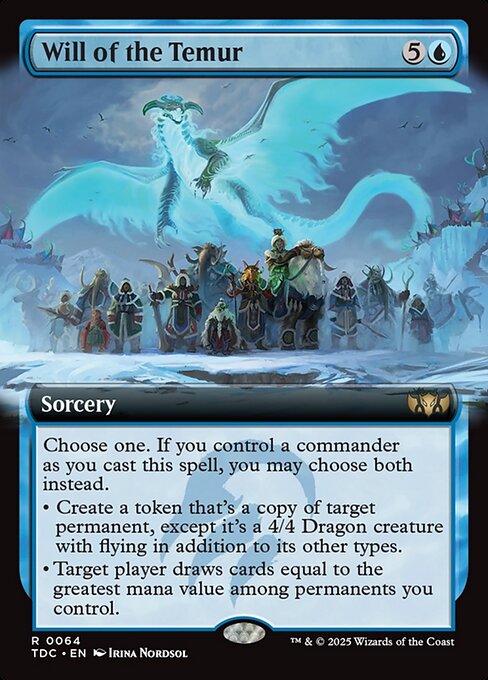 Will of the Temur (64) [Tarkir: Dragonstorm Commander]