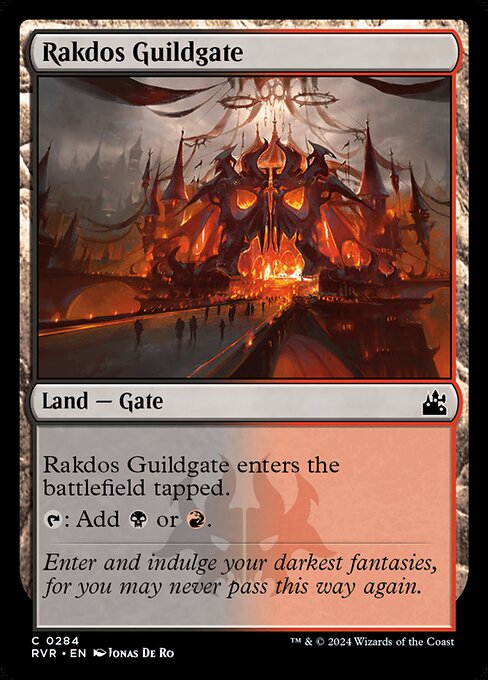 Rakdos Guildgate (284) [Ravnica Remastered]